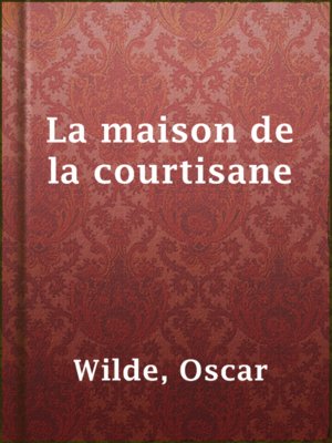 cover image of La maison de la courtisane